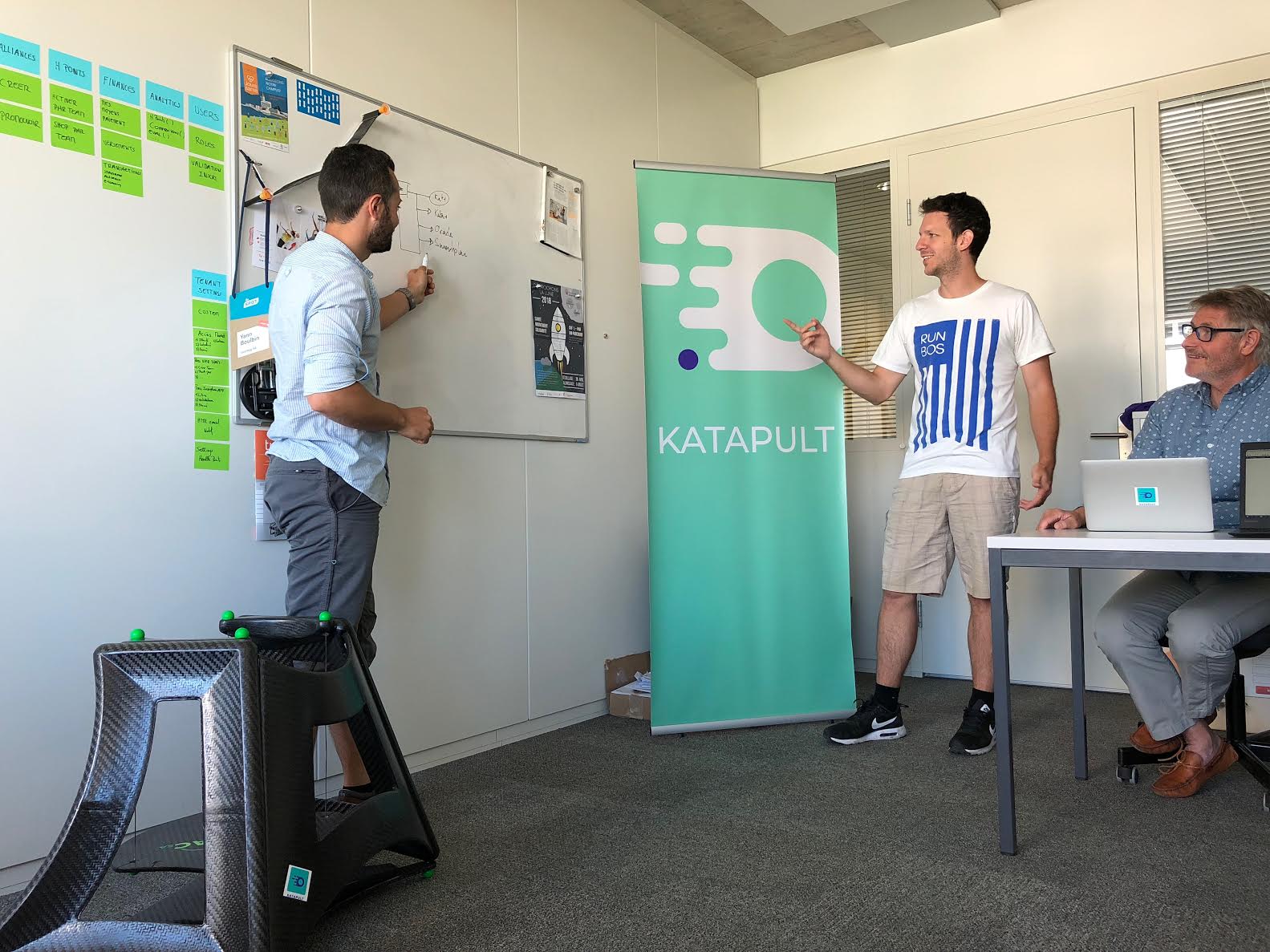 The Katapult team at work